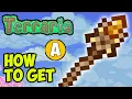 Terraria how to get AMBER STAFF EASY Terraria Amber Staff