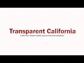 TransparentCalifornia com