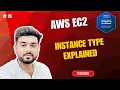 AWS SAA-C03 AWS EC2 Instance Types Explained General Compute Memory Storage SAA-C03