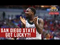 SAN DIEGO STATE WINS ON OBVIOUS FOUL CALL NCAA Tournament 2023 AFTER DARK
