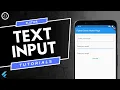Text input field in flutter Form in flutter Flutter tutorials in hindi
