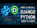 How to Install Django with latest Python 3 14 on Windows 2025 Update Django Tutorial