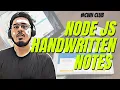 Node JS Handwritten notes Code with Harry Lecture
