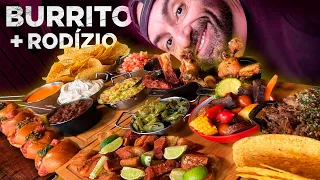 RECORDE no BURRITO GIGANTE?! + Prejuízo no RODÍZIO mexicano!