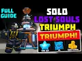 SOLO Lost Souls Triumph Full Guide TDS Tower Defense Simulator
