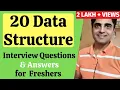 20 Data Structure Interview Questions for Freshers - TCS Accenture Infosys Wipro Cognizant Amazon