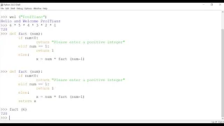 Python Tutorial for Beginners Recursive Functions 369 ProIT