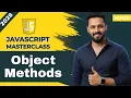 JavaScript Tutorial in Hindi Object Methods in JavaScript this Keyword Method Calling