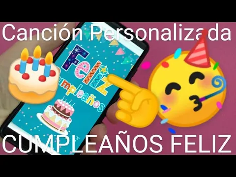 Download MP3 🎂🍭 Como ENVIAR una CANCIÓN de CUMPLEAÑOS FELIZ PERSONALIZADA FÁCIL y RÁPIDO 🥳