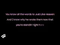 Olivia Rodrigo - drop dead (Karaoke Version)