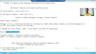 19 - Basics of SAP and ABAP