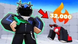 I Ended a 32,000 WINSTREAK in Roblox Rivals..
