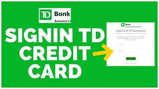 TD Credit Card Login How To Sign In TD Credit Card Services 2022