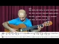 SENA ŞENER - BAK BANA Gitar Dersi - FINGERSTYLE GİTAR DERSİ - AKOR, SOLO, NOTA, Gitar TAB