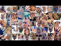 Blue nail light designs for girls
