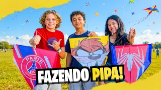 FAZENDO PIPA COM MEUS AMIGOS DO ELENCO CHICO BENTO 2