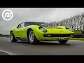 The GREATEST Lamborghini of all time Chris Harris vs Lamborghini Miura Top Gear