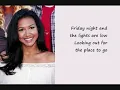 Glee - Dancing Queen (lyrics)