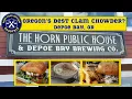 Our Pic for Best Clam Chowder on the Oregon Coast The Horn Public House Depoe Bay OR