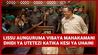 Hakika Lissu ni simba wa nyika,aunguruma vibaya mahakamani mbele ya majaji