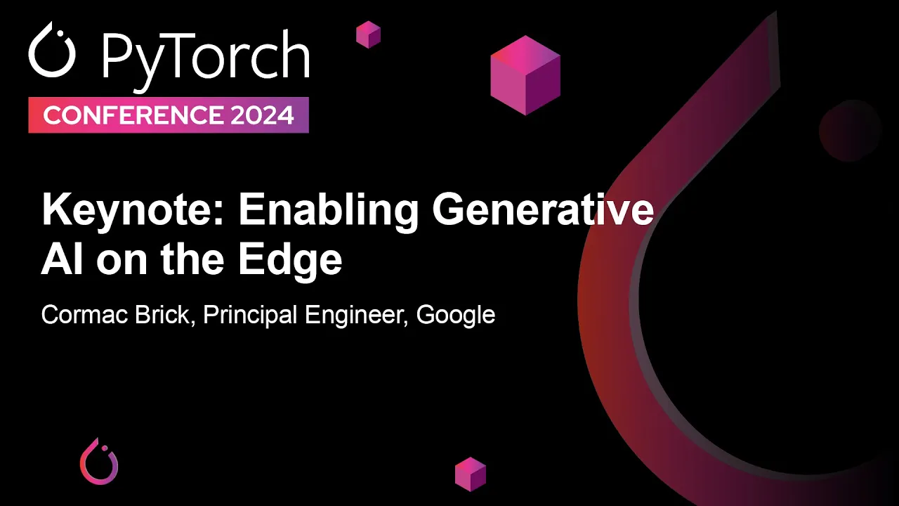 Image from Keynote: Enabling Generative AI on the Edge