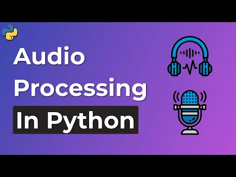 Download MP3 Python Audio Processing Basics - How to work with audio files in Python