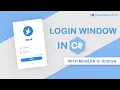 How to Create Login Form in C 2020