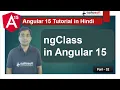 ngClass directive in Angular 15 Directives Angular 15 Tutorial in Hindi