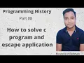 C programming Bangla Tutorial and Escape sequence 8 New line c program mustafiz c
