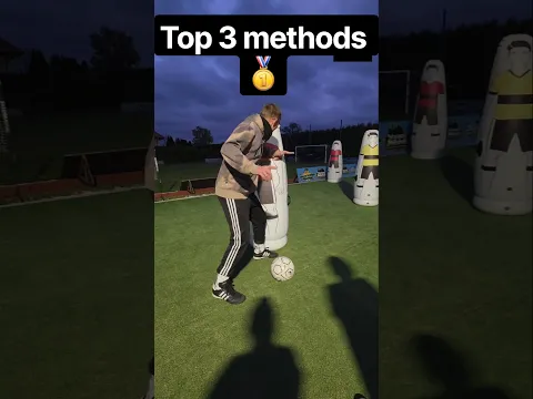 Side Shielding! TOP 3 💪 Best practical methods ! Tutorial For You 👈 #trenerdryblingu #skills