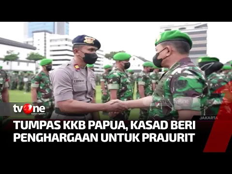 TNI AD Berikan Penghargaan Anggota yang Berhasil Lumpuhkan KKB