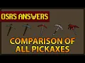 OSRS Answers What s the difference between Pickaxes