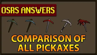 OSRS Answers What s the difference between Pickaxes