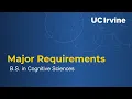 Majors B S in Cognitive Sciences