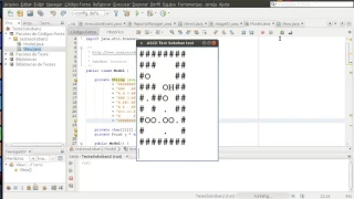 Java ASCII Text Game from scratch - JTextArea ASCII Sokoban 1982 test