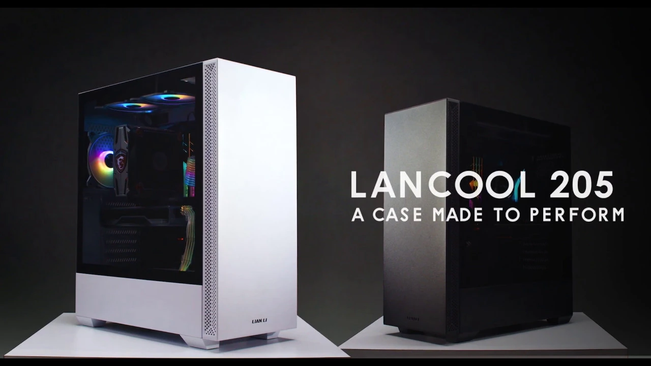Lian Li Lancool 205 Black Mid Tower Case