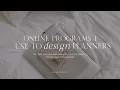 3 Best Programs to Use for Creating Printable Planners Planner Design Print Graphic Designer