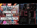 How to create and level up Characters In The Marvel Multiverse Role-Playing game Roll20