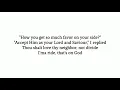 Kanye West - On God (Lyrics Video)