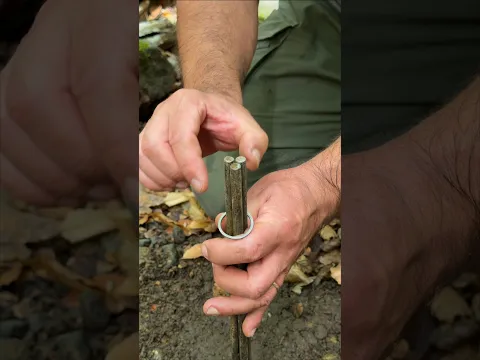 Amazing DIY Campfire Cooking Stand You Can Make Anywhere. #camping #outdoors