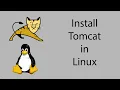 Let s install apache tomcat in linux Ubunut