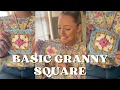 How to Crochet a Basic Granny Square Beginner Crochet Part 2