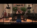 Opus 4 Studios: Sarah Jung, violin: Sonata No. 3 in C Major, BWV 1005: Largo - J.S. Bach