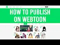 HOW to PUBLISH on WEBTOON - all necessary steps