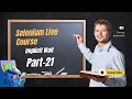 Selenium Course For Beginners Implicit Wait Selenium Tutorial Free Part 21