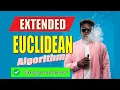 Extended Euclidean Algorithm with examples