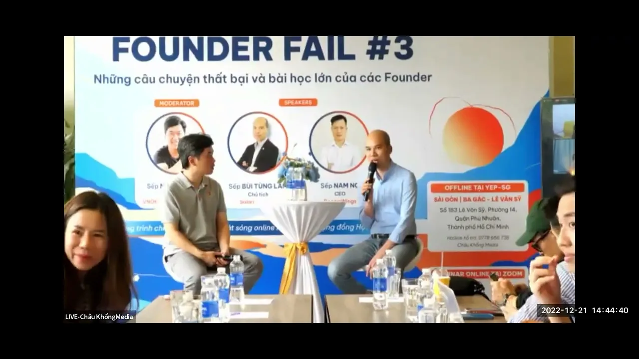 Outline Video Học làm Sếp | Founder Fail #3 - Sếp Bùi Tùng Lâm - Chủ tịch Solari Holdings
