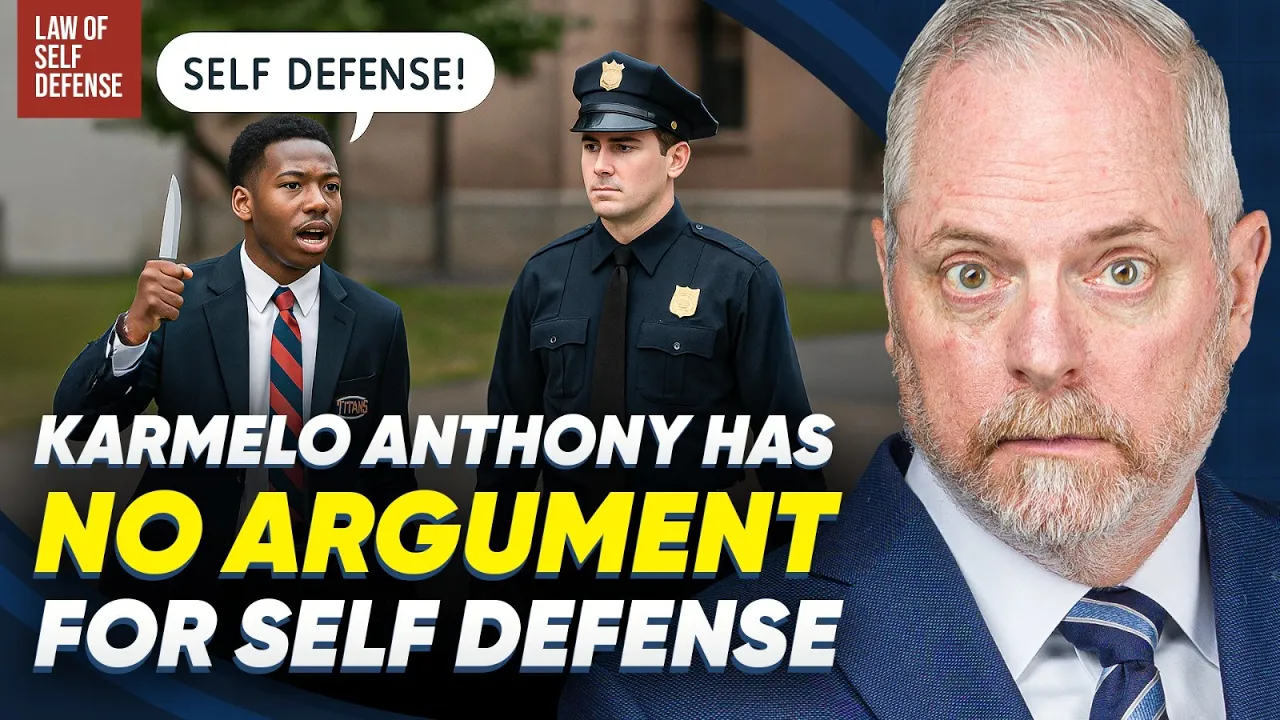 ATTORNEY: Karmelo Anthony Has NO Argument For Self Defense