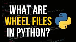 Wheel Files Packaging Python Applications Modules