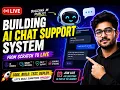 Day 2 Building an AI Chat Support System LIVE Java Spring Boot AI